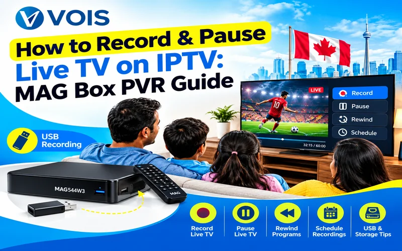 Record and pause live TV