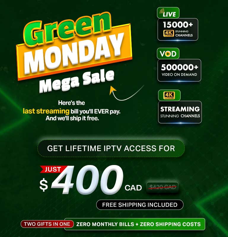Green Monday Sale