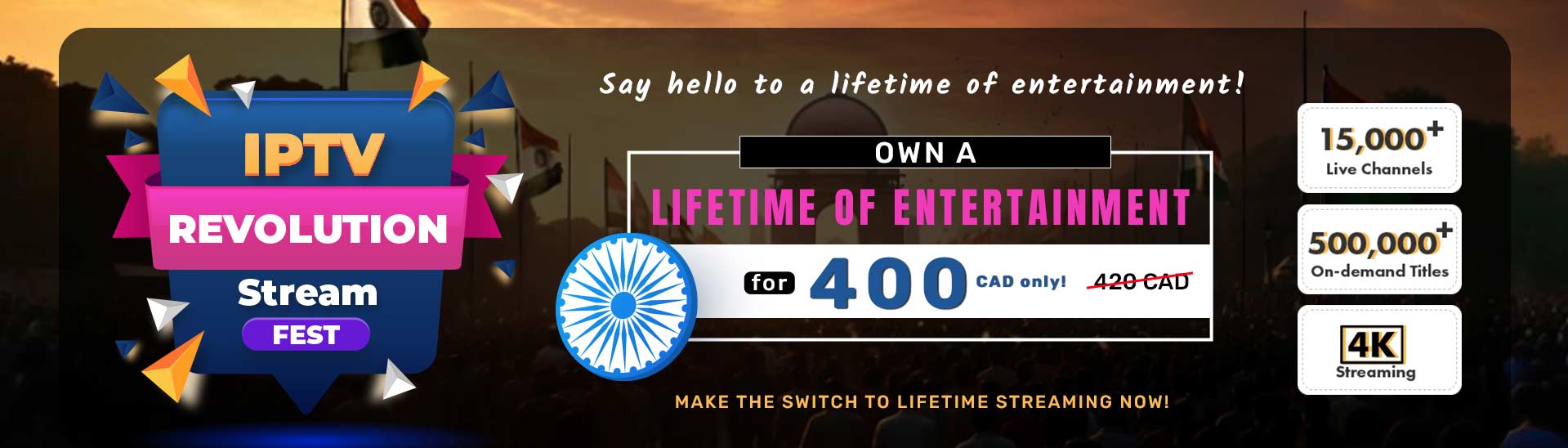 independent day sale